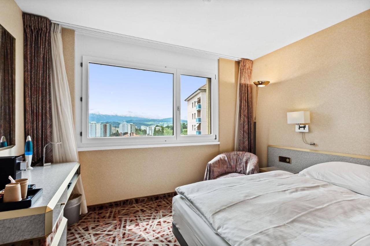 Becozy Au Parc Retro Edition Self-Check-In Rooms & Studios Fribourg Eksteriør billede