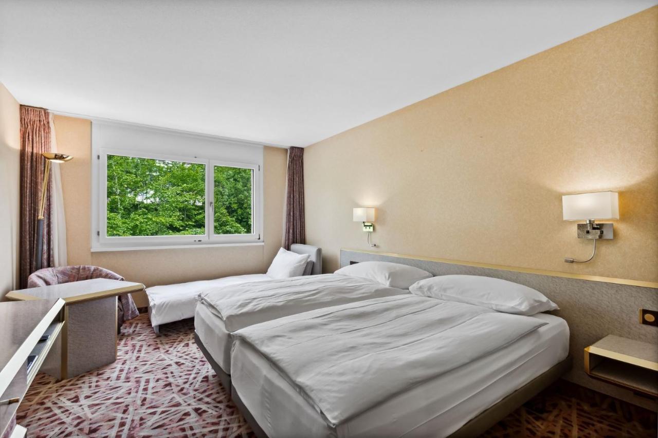 Becozy Au Parc Retro Edition Self-Check-In Rooms & Studios Fribourg Eksteriør billede