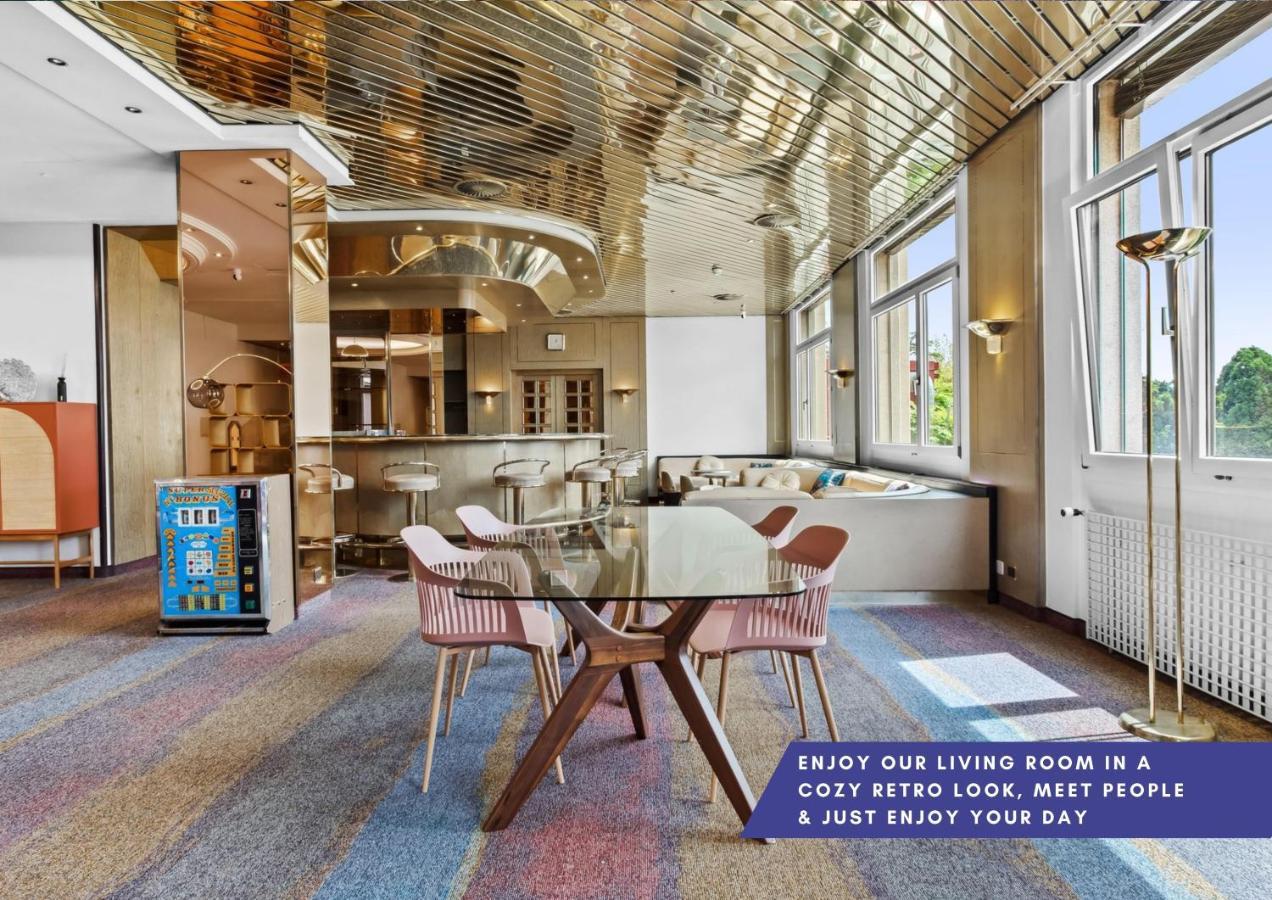 Becozy Au Parc Retro Edition Self-Check-In Rooms & Studios Fribourg Eksteriør billede