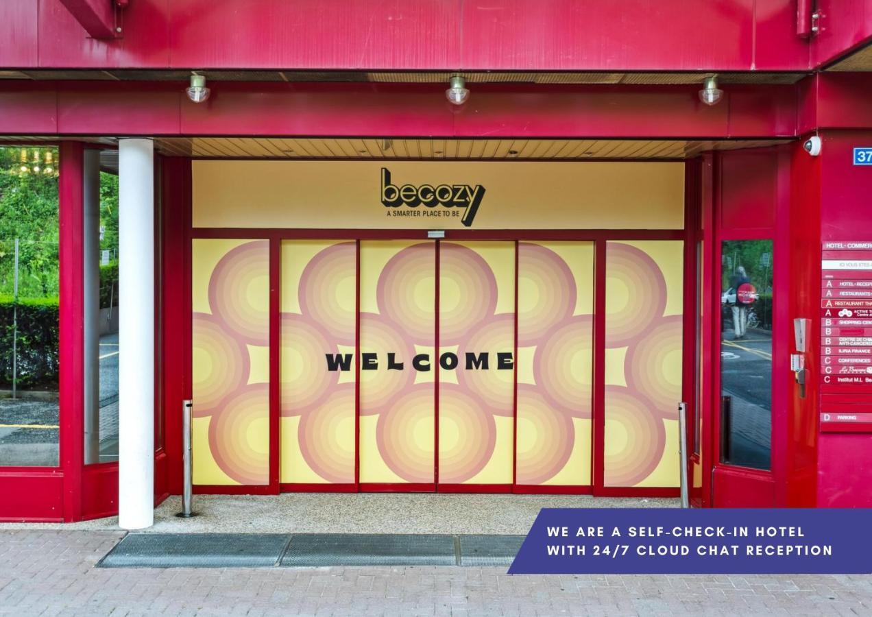 Becozy Au Parc Retro Edition Self-Check-In Rooms & Studios Fribourg Eksteriør billede