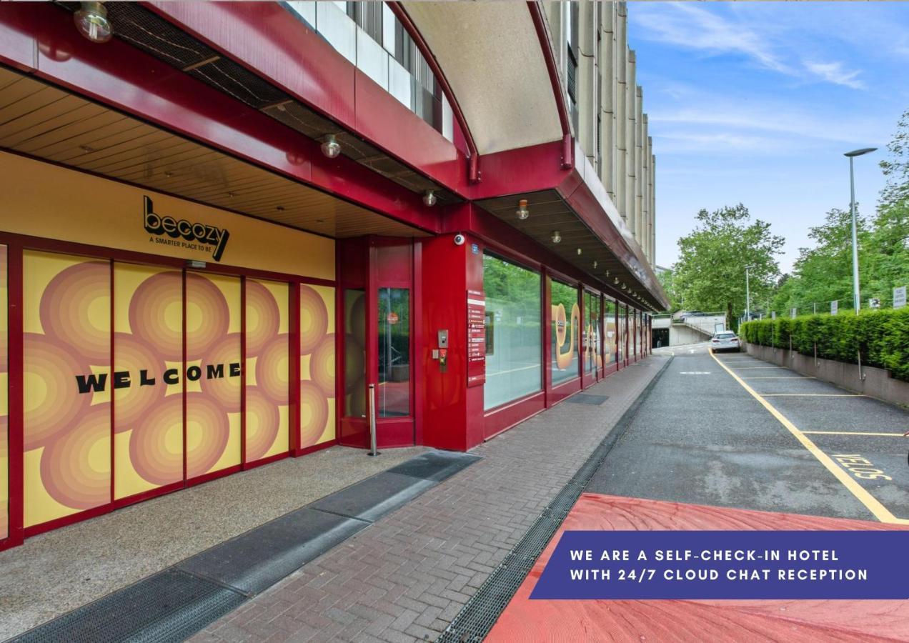Becozy Au Parc Retro Edition Self-Check-In Rooms & Studios Fribourg Eksteriør billede