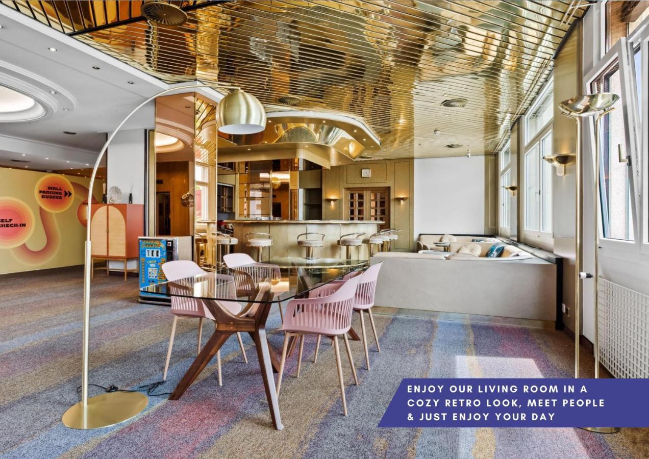 Becozy Au Parc Retro Edition Self-Check-In Rooms & Studios Fribourg Eksteriør billede