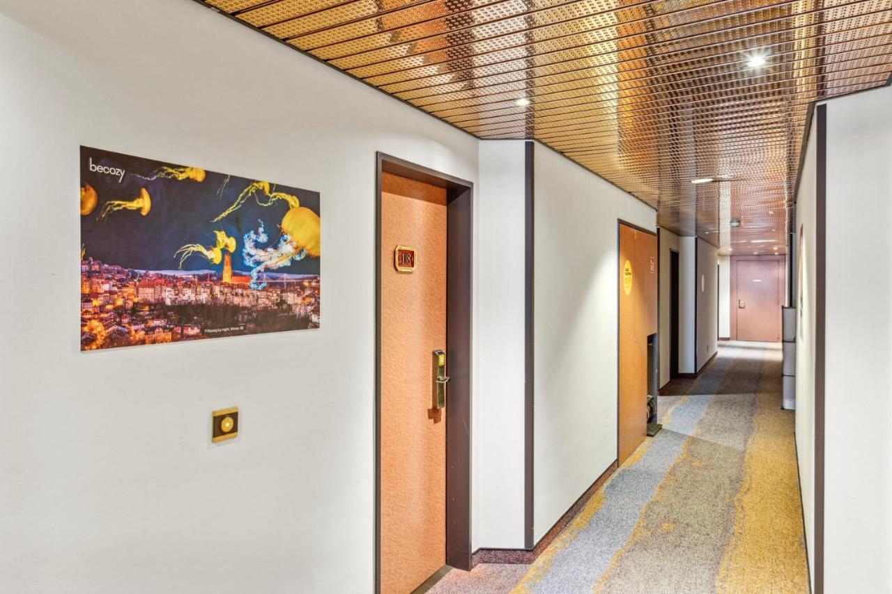 Becozy Au Parc Retro Edition Self-Check-In Rooms & Studios Fribourg Eksteriør billede